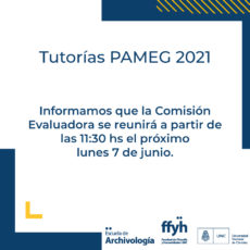 Tutorías PAMEG