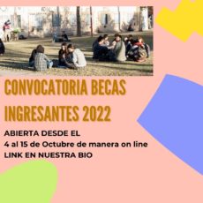 Becas Ingresantes 2022 – SAE