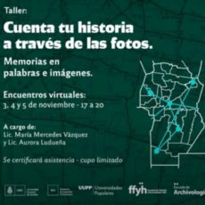 Taller: Cuenta tu historia a través de fotos