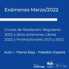 Exámenes – Curso de Nivelación