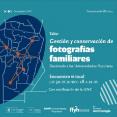 Taller  “Gestión y Conservación de Fotografías Familiares”