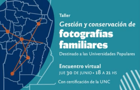 Taller  “Gestión y Conservación de Fotografías Familiares”