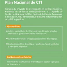 Convocatoria PISAC 2022 – Proyectos de Investigación