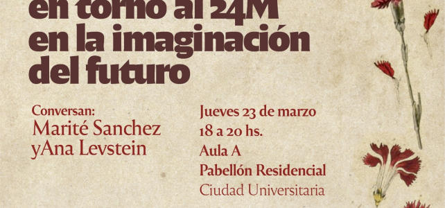 Invitación::Actividad 23 de marzo::18hs