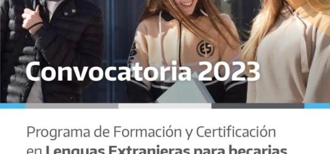 rogramas Progresar y Manuel Belgrano del Ministerio de Educación de la Nación