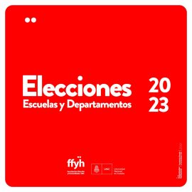 Elecciones 2023 | Autoridades de Escuelas y Departamentos – Padrones provisorios