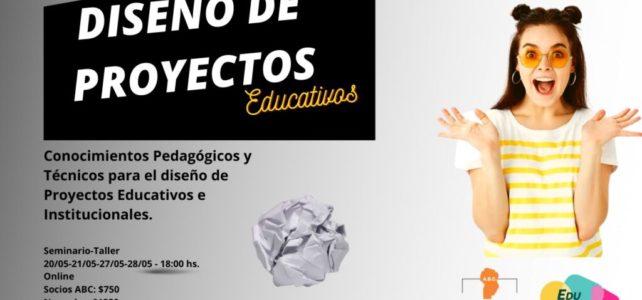 Sorteo Becas Capacitación Diseño de Proyectos Educativos ABC-Edu Ideas