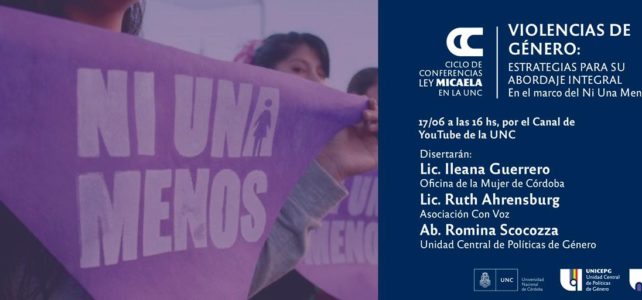 Nueva conferencia sobre violencias de género en el marco de la Ley Micaela