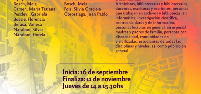 Seminario Biblioclastia en el siglo XXI. Identificar, denunciar y luchar contra los obstáculos para el acceso equitativo al conocimiento