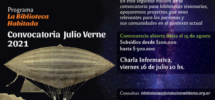 Convocatoria abierta – Julio Verne 2021
