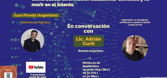 Cómo buscar información académica-científica y no morir en el intento