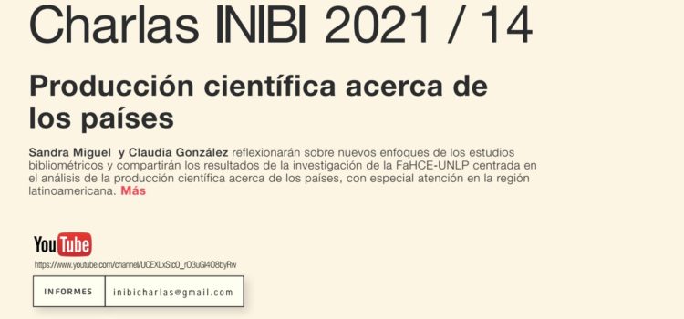 INIBI – Producción científica acerca de los países