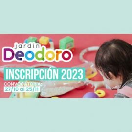 Jardín Deodoro – Convocatoria Ciclo Lectivo 2023