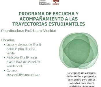 Programa de Escucha y Acompañamiento a las Trayectorias Estudiantiles