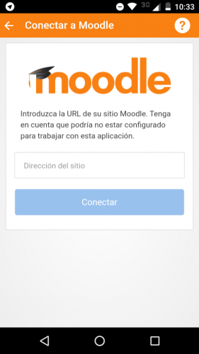 App Moodle Mobile